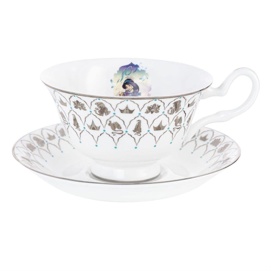 Disney English Ladies: D100 Jasmine Decorative Cup & Saucer sparkle-castle
