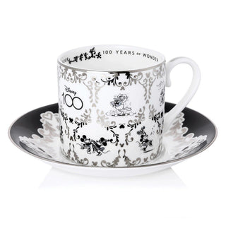 Disney English Ladies: D100 Mickey Decorative Cup & Saucer sparkle-castle