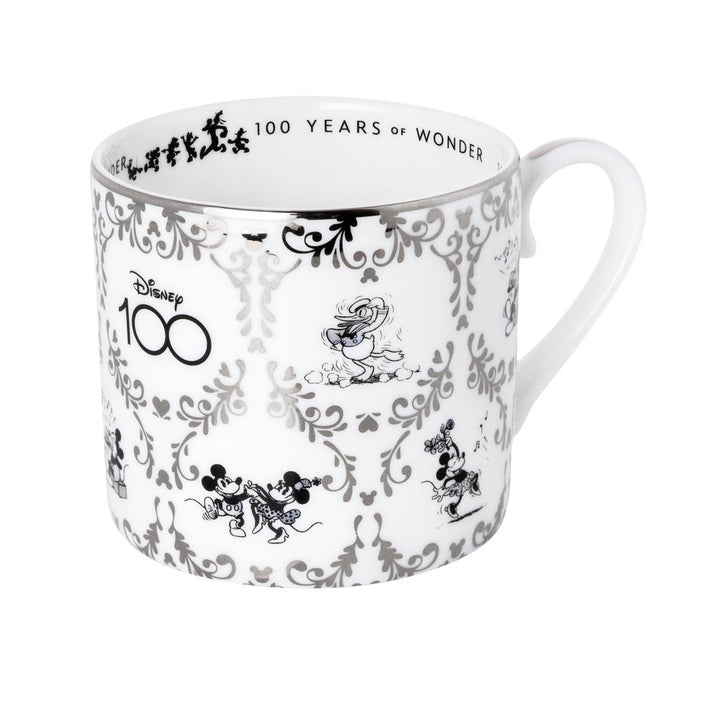 Disney English Ladies: D100 Mickey Decorative Cup & Saucer sparkle-castle