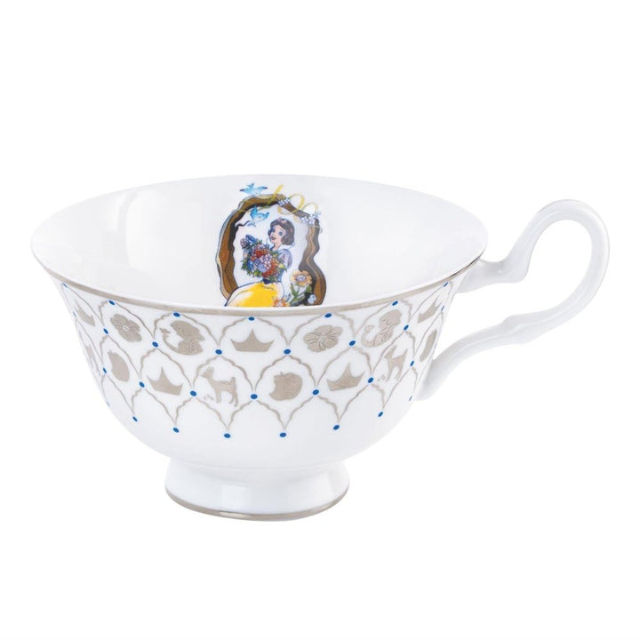 Disney English Ladies: D100 Snow White Decorative Cup & Saucer sparkle-castle