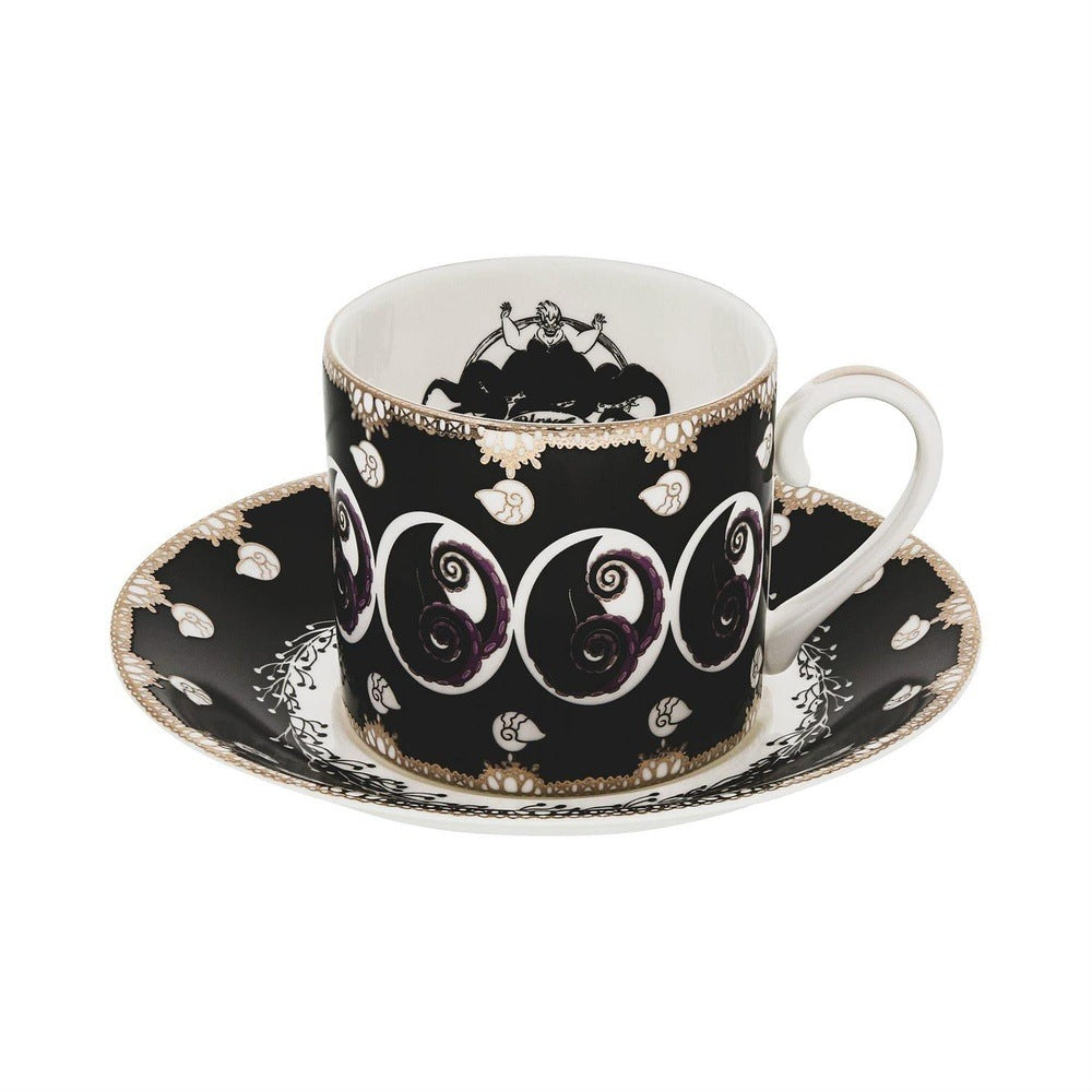 Disney English Ladies: Ursula Decorative Cup & Saucer sparkle-castle