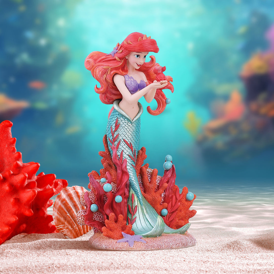 Disney Showcase Botanicals: Ariel Figurine sparkle-castle