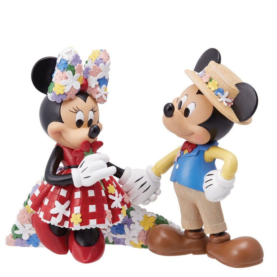 Disney Showcase Botanicals: Mickey & Minnie Figurine sparkle-castle