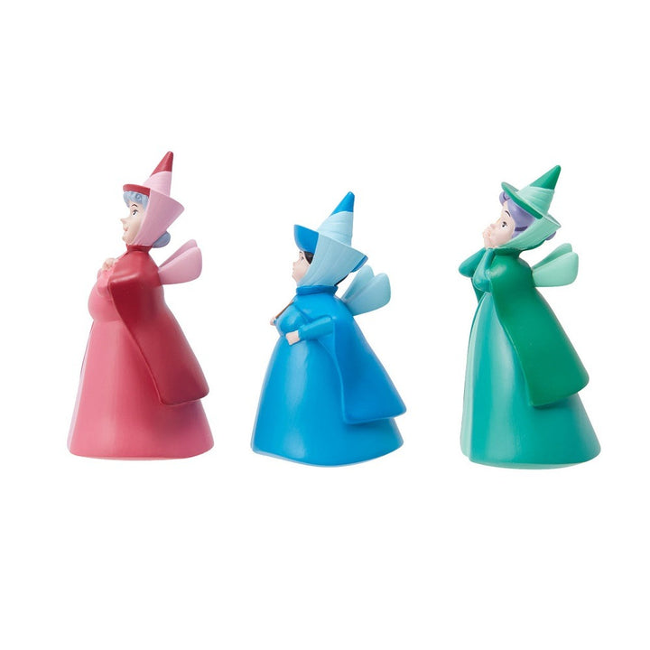 Disney Showcase: Sleeping Beauty Fairies Mini Figurines, Set of 3 sparkle-castle