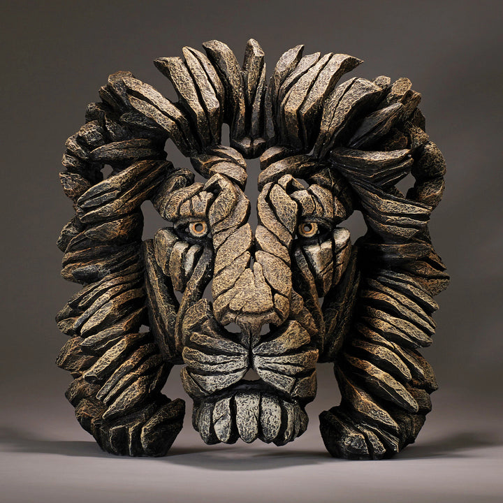 Edge Sculpture: Lion Bust