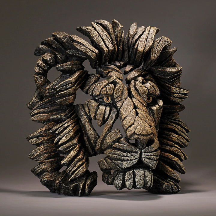 Edge Sculpture: Lion Bust