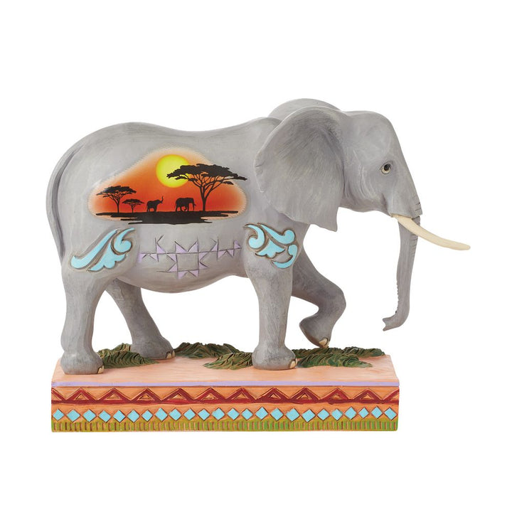 Jim Shore Animal Planet: African Elephant Figurine sparkle-castle