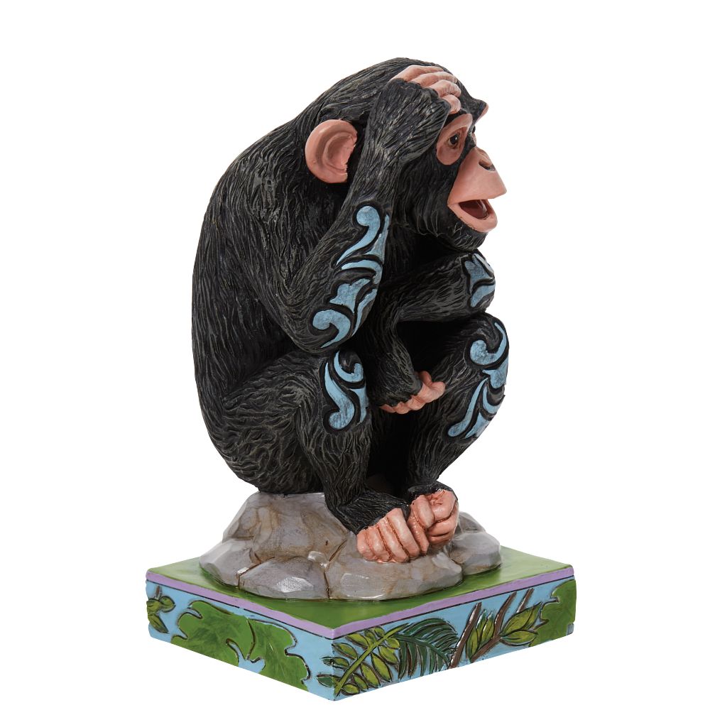 Jim Shore Animal Planet: Chimpanzee Figurine