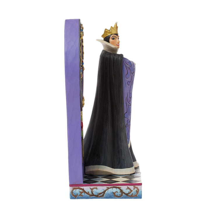 Jim Shore Disney Traditions: Evil Queen with Mirror Figurine sparkle-castle