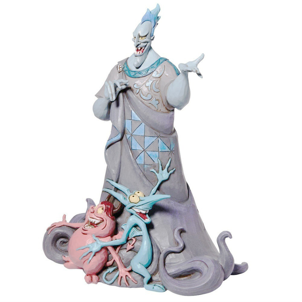 Jim Shore Disney Traditions: Hades with Pain & Panic Figurine sparkle-castle