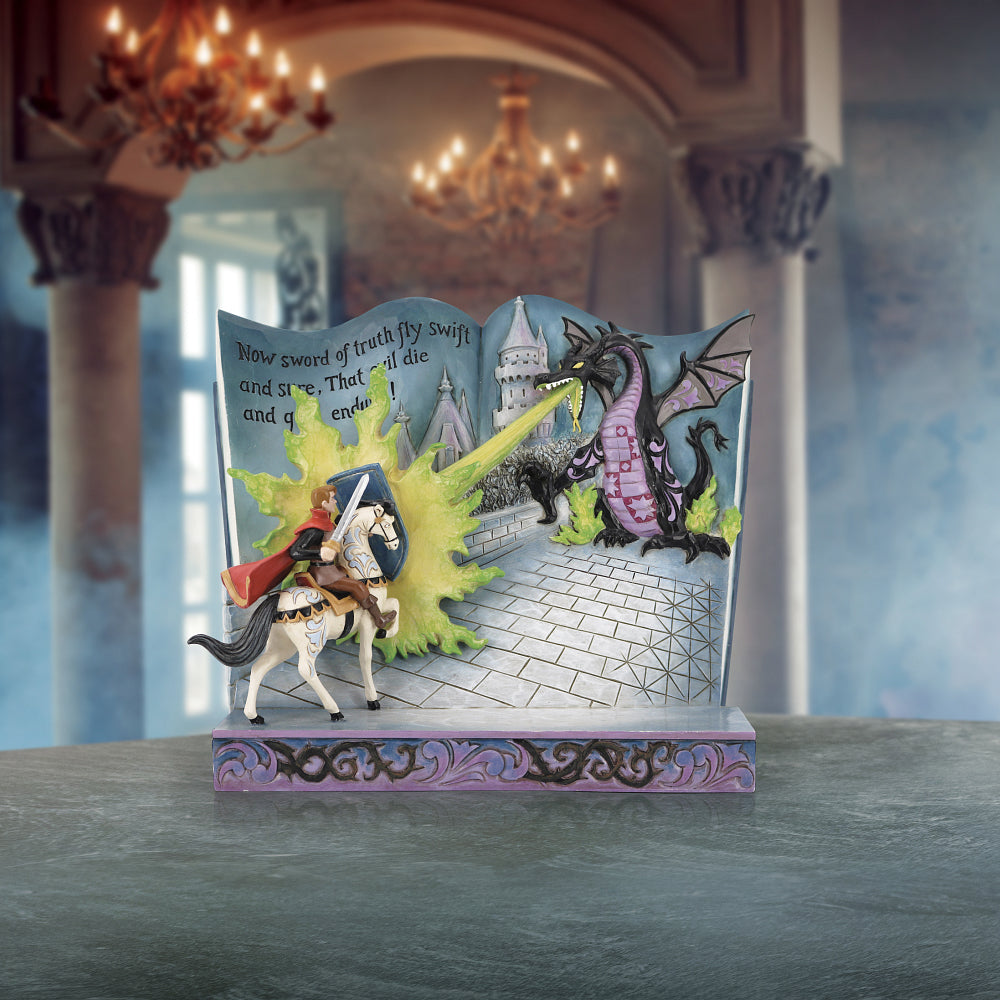 Jim Shore Disney Traditions: Maleficent Storybook Figurine