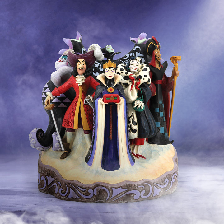 Jim Shore Disney Traditions: Villains Carved by Heart Figurine