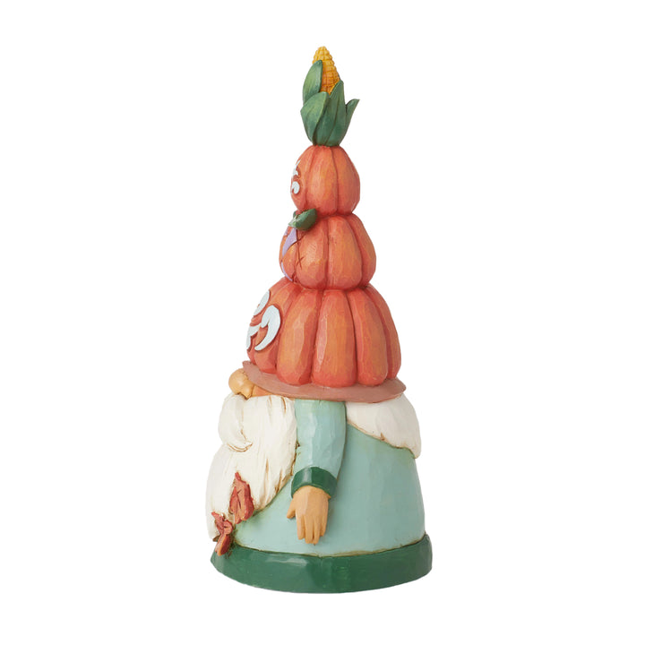 Jim Shore Heartwood Creek: Harvest Pumpkin Hat Gnome Figurine