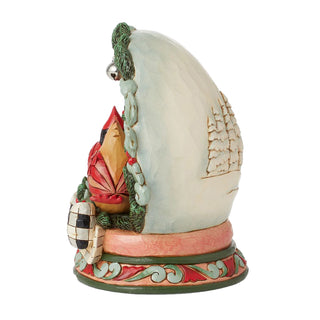 Jim Shore Heartwood Creek: Highland Glen Cardinals in Lighted Diorama Figurine sparkle-castle