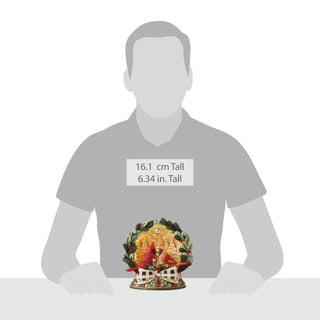 Jim Shore Heartwood Creek: Highland Glen Cardinals in Lighted Diorama Figurine sparkle-castle