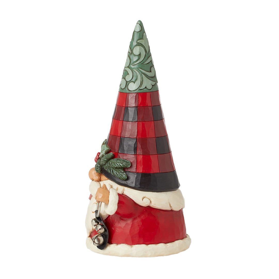 Jim Shore Heartwood Creek: Highland Glen Gnome with Bells Figurine