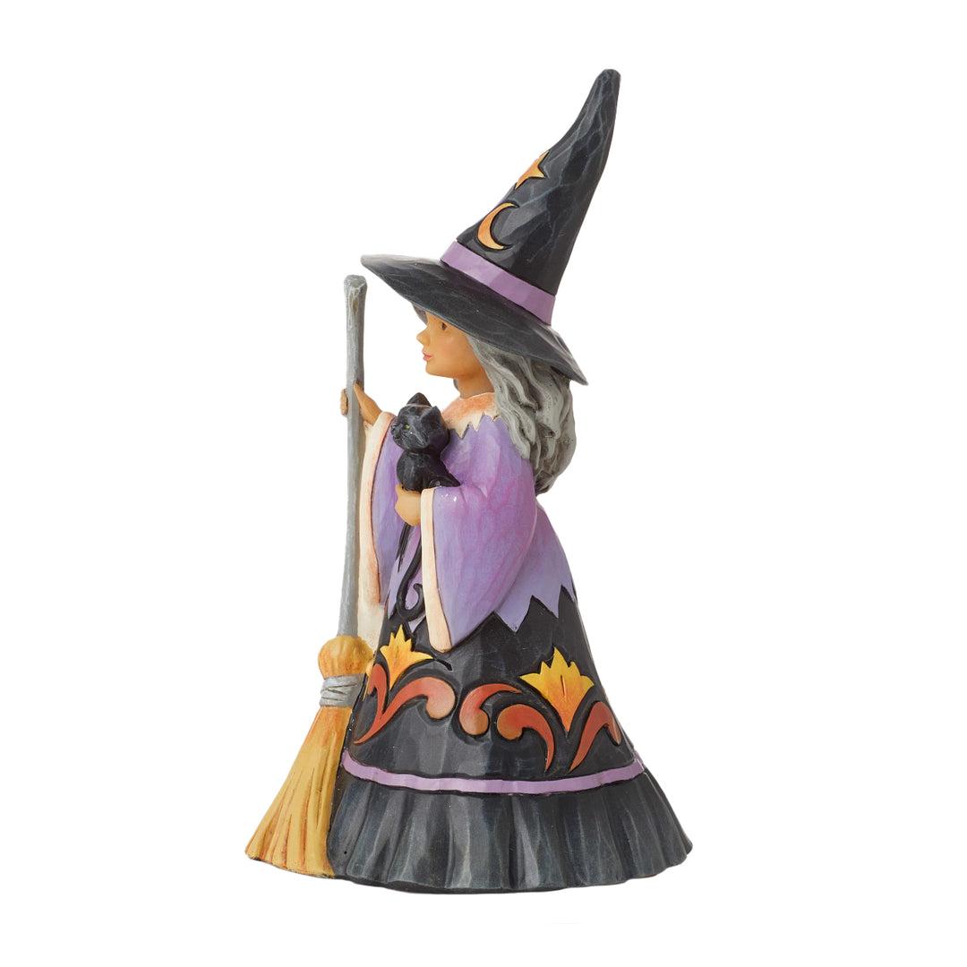Jim Shore Heartwood Creek: Sweet Little Witch Figurine