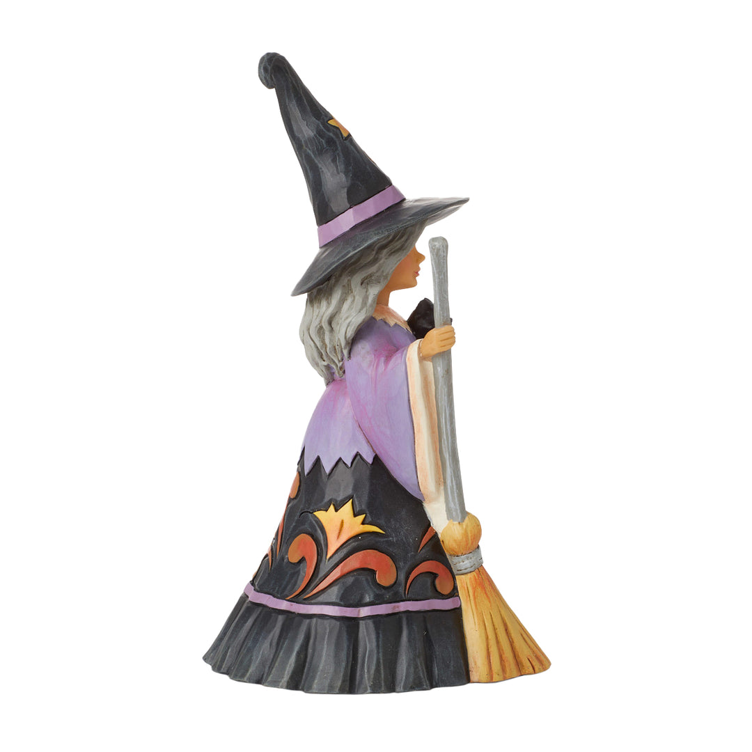 Jim Shore Heartwood Creek: Sweet Little Witch Figurine