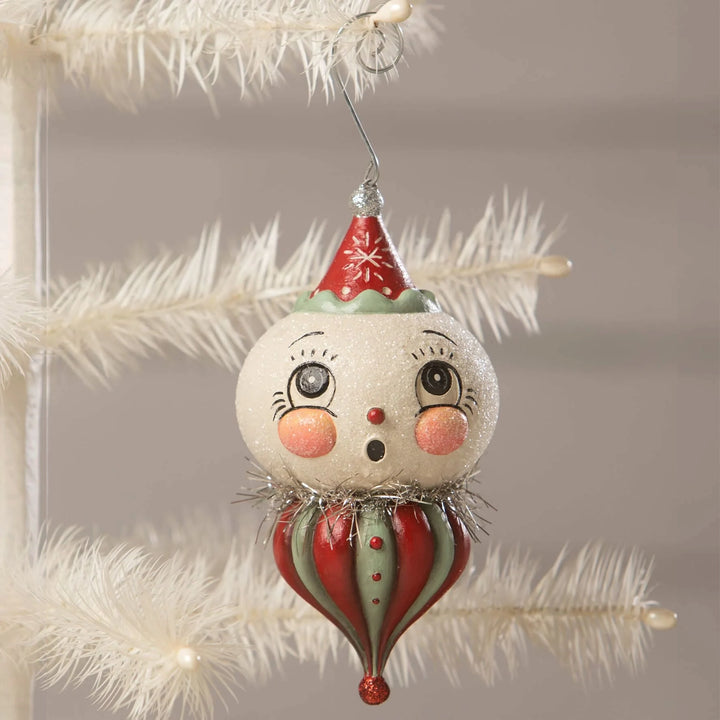 Johanna Parker by Bethany Lowe: Finial Louie Hanging Ornament sparkle-castle