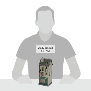 Department 56 Harry Potter Village: Flourish and Blotts sparkle-castle