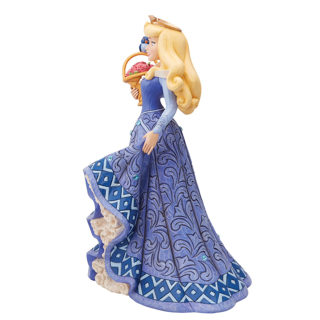 Jim Shore Disney Traditions: Aurora Deluxe 6th In Series Figurine sparkle-castle