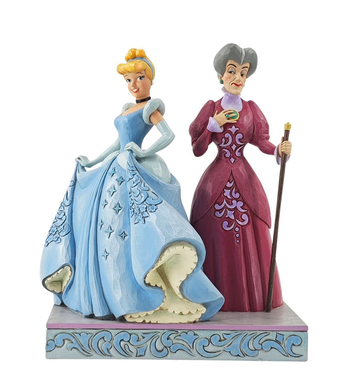 Jim Shore Disney Traditions: Cinderella & Lady Tremaine Figurine