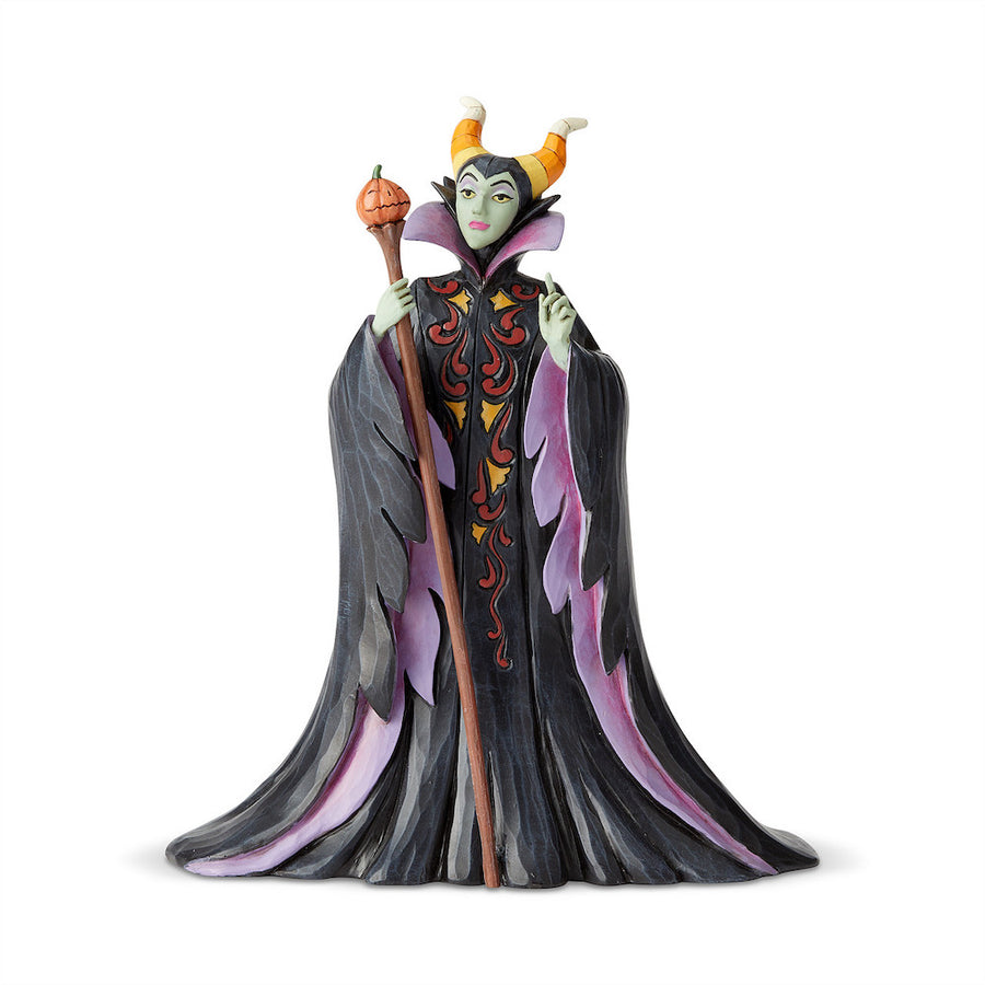 Jim Shore Disney Traditions: Halloween Maleficent Figurine sparkle-castle