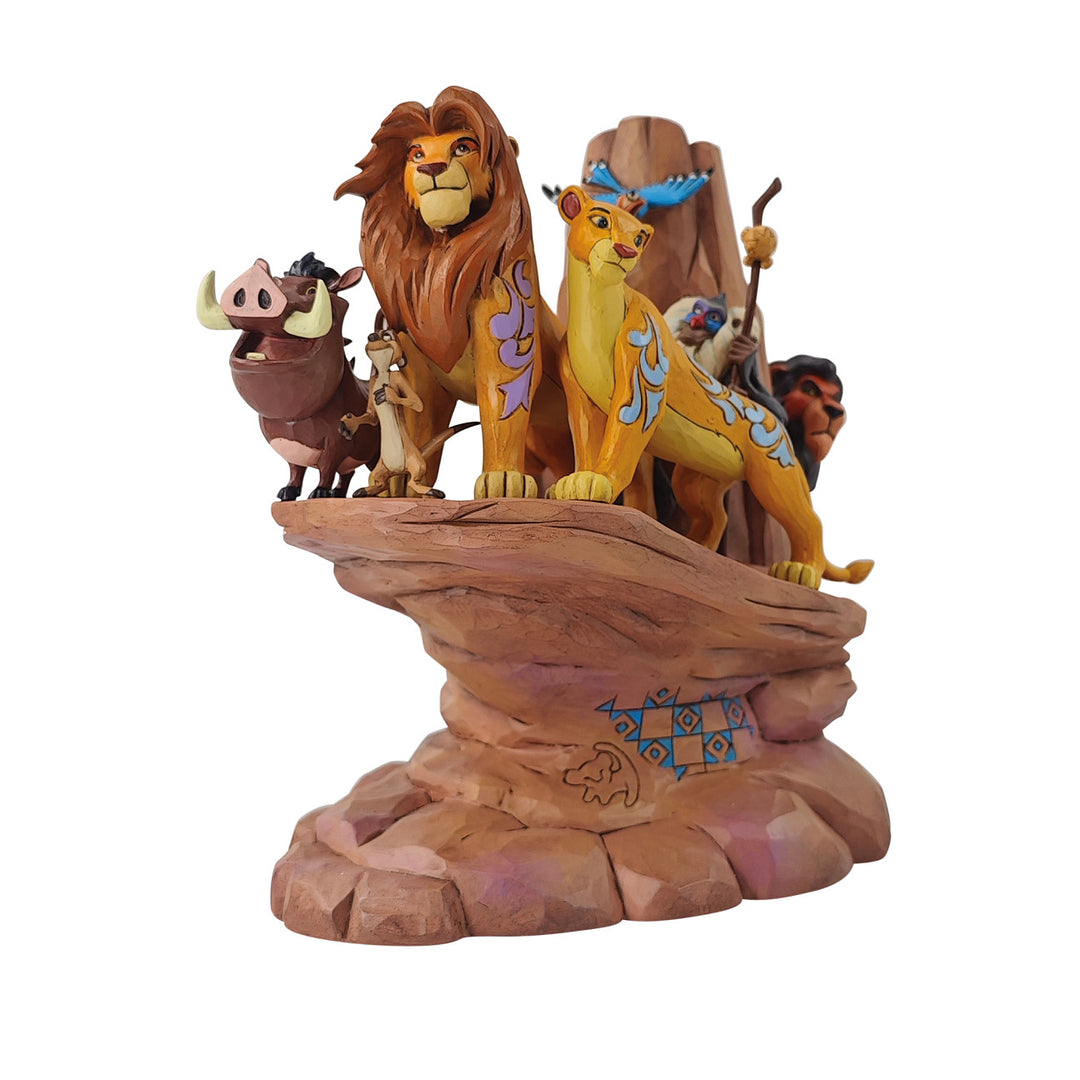 Jim Shore Disney Traditions: Lion King Carved In Stone Figurine – Sparkle  Castle