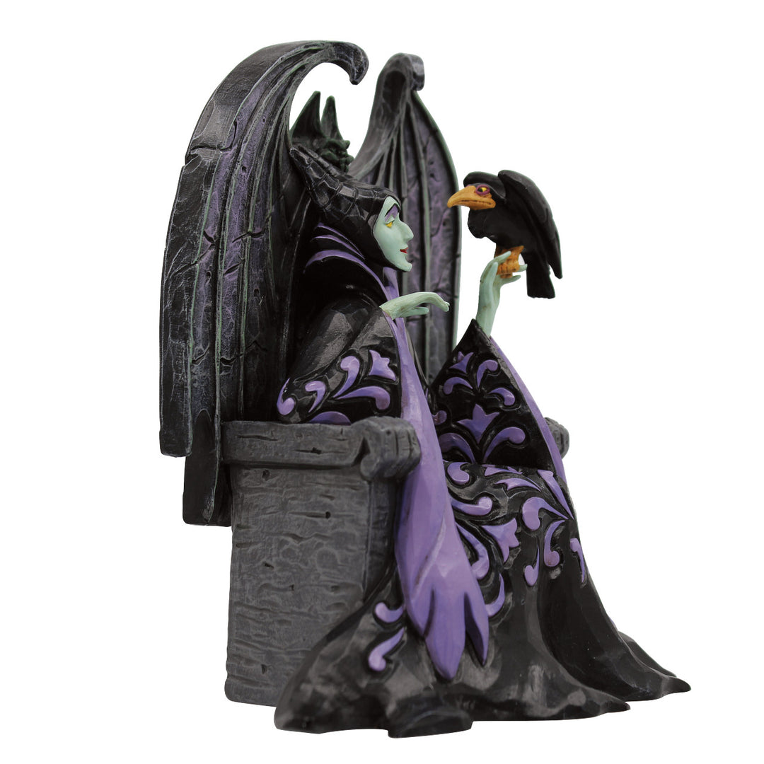 Jim Shore Disney Traditions: Maleficent from Sleeping Beauty Figurine sparkle-castle