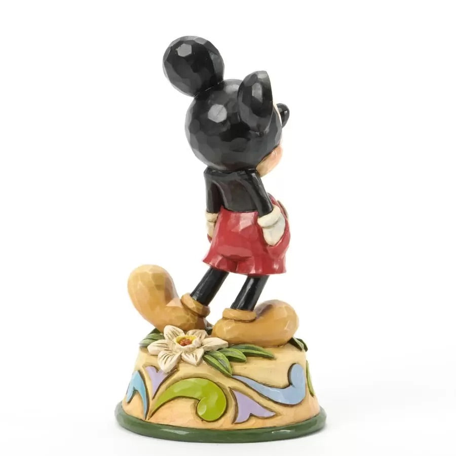 Jim Shore Disney Traditions: Mickey Mouse December Birthstone Figurine sparkle-castle
