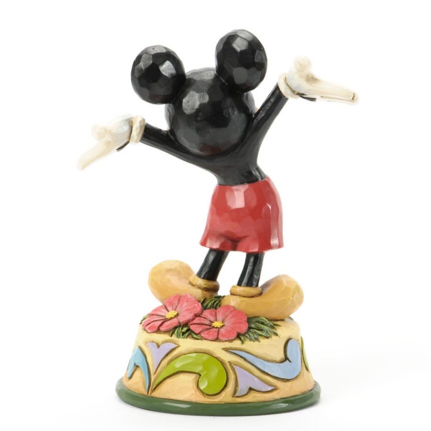 Jim Shore Disney Traditions: Mickey Mouse October Birthstone Figurine sparkle-castle