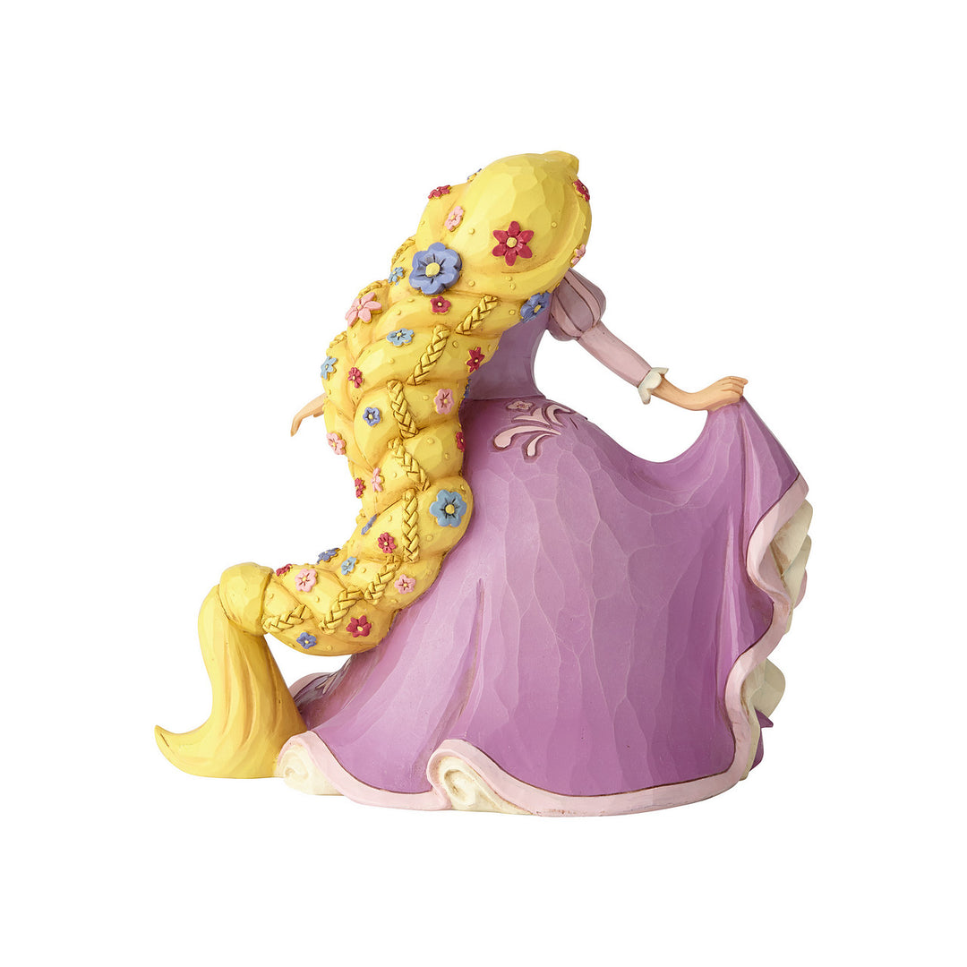 Jim Shore Disney Traditions: Rapunzel with Pascal Charm Drawer Figurine sparkle-castle