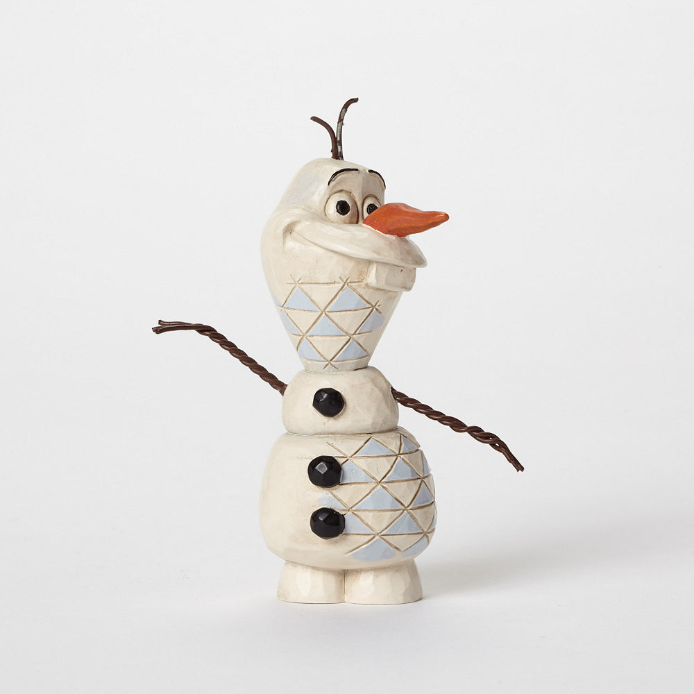 Jim Shore Disney Traditions: Young Olaf Figurine sparkle-castle