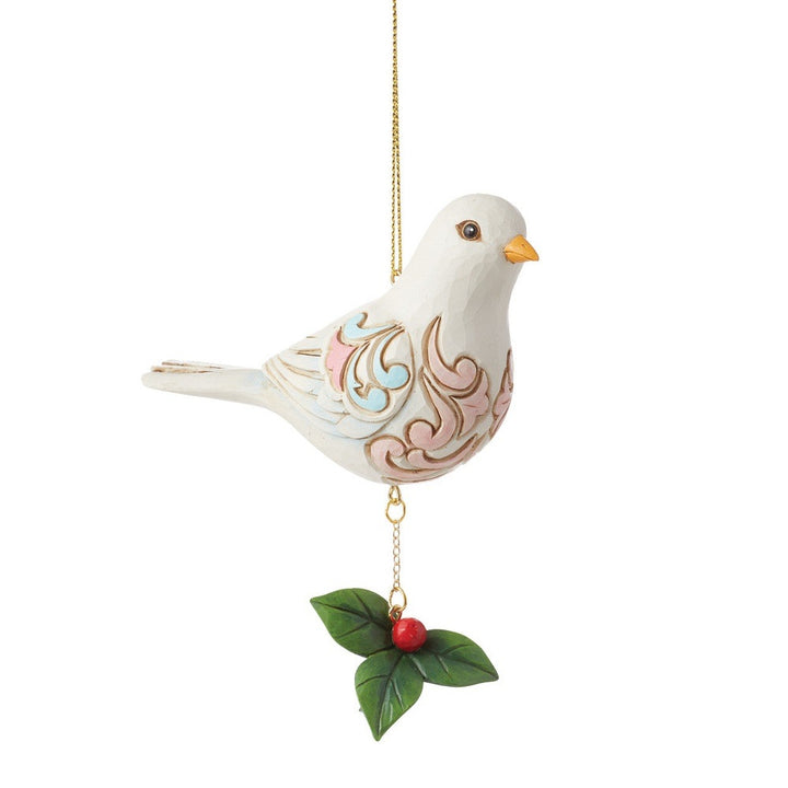 Jim Shore Heartwood Creek: Dove Hanging Ornament sparkle-castle