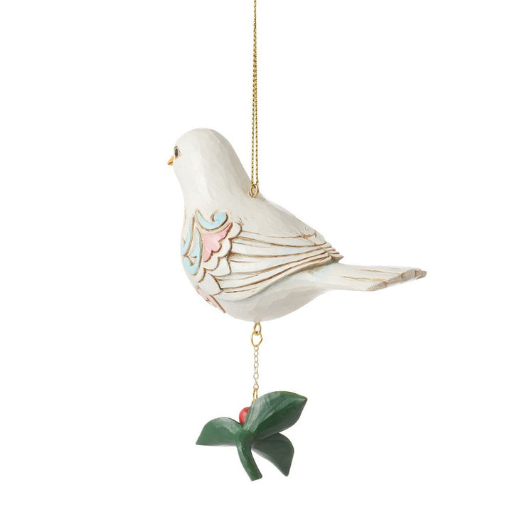 Jim Shore Heartwood Creek: Dove Hanging Ornament sparkle-castle