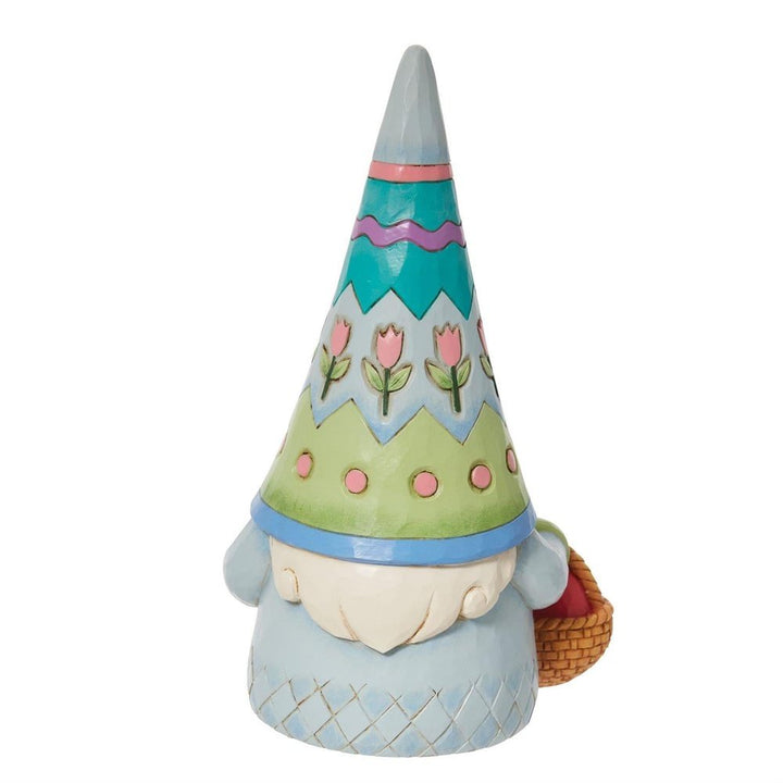 Jim Shore Heartwood Creek: Easter Gnome With Chocolate Bunny Figurine sparkle-castle