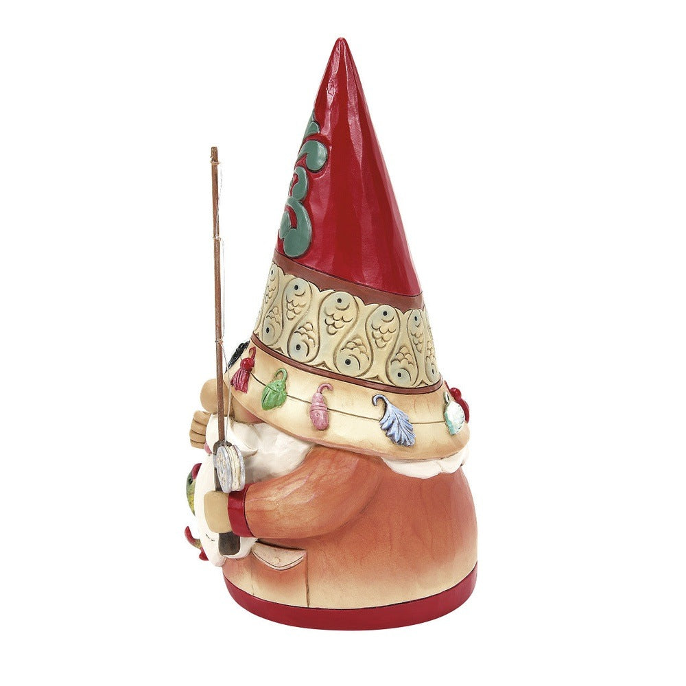 Jim Shore Heartwood Creek: Fishing Gnome Figurine sparkle-castle