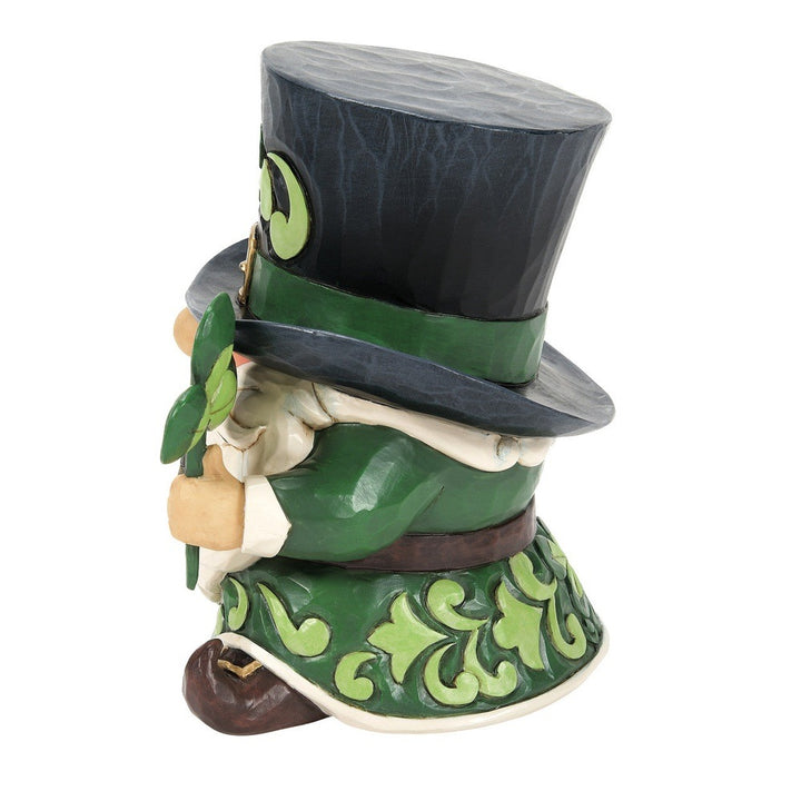 Jim Shore Heartwood Creek: Leprechaun In Top Hat Figurine sparkle-castle