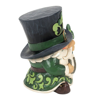 Jim Shore Heartwood Creek: Leprechaun In Top Hat Figurine sparkle-castle