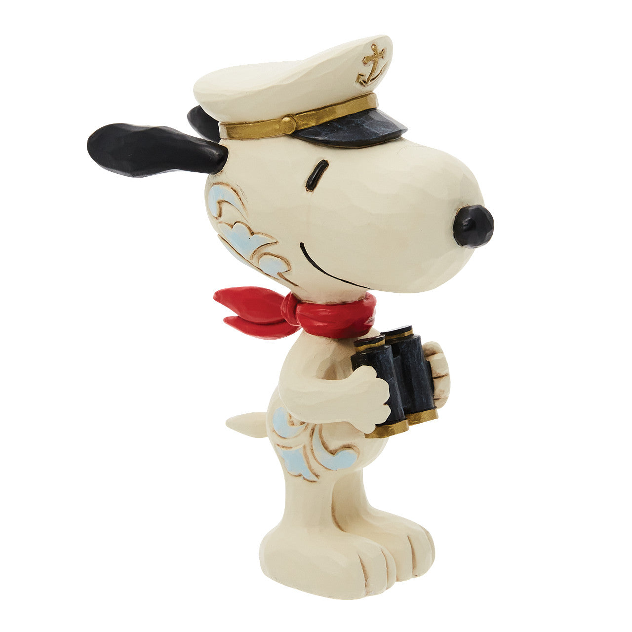 Jim Shore Peanuts: Mini Snoopy Sailor Captain Figurine – Sparkle