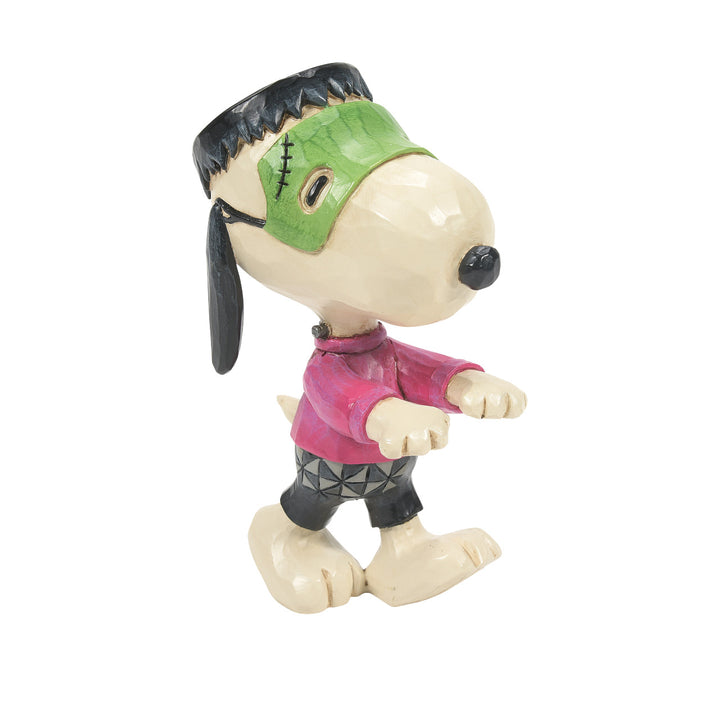 Jim Shore Peanuts: Snoopy Green Monster Mini Figurine