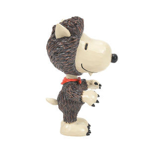 Jim Shore Peanuts: Snoopy Werewolf Mini Figurine sparkle-castle