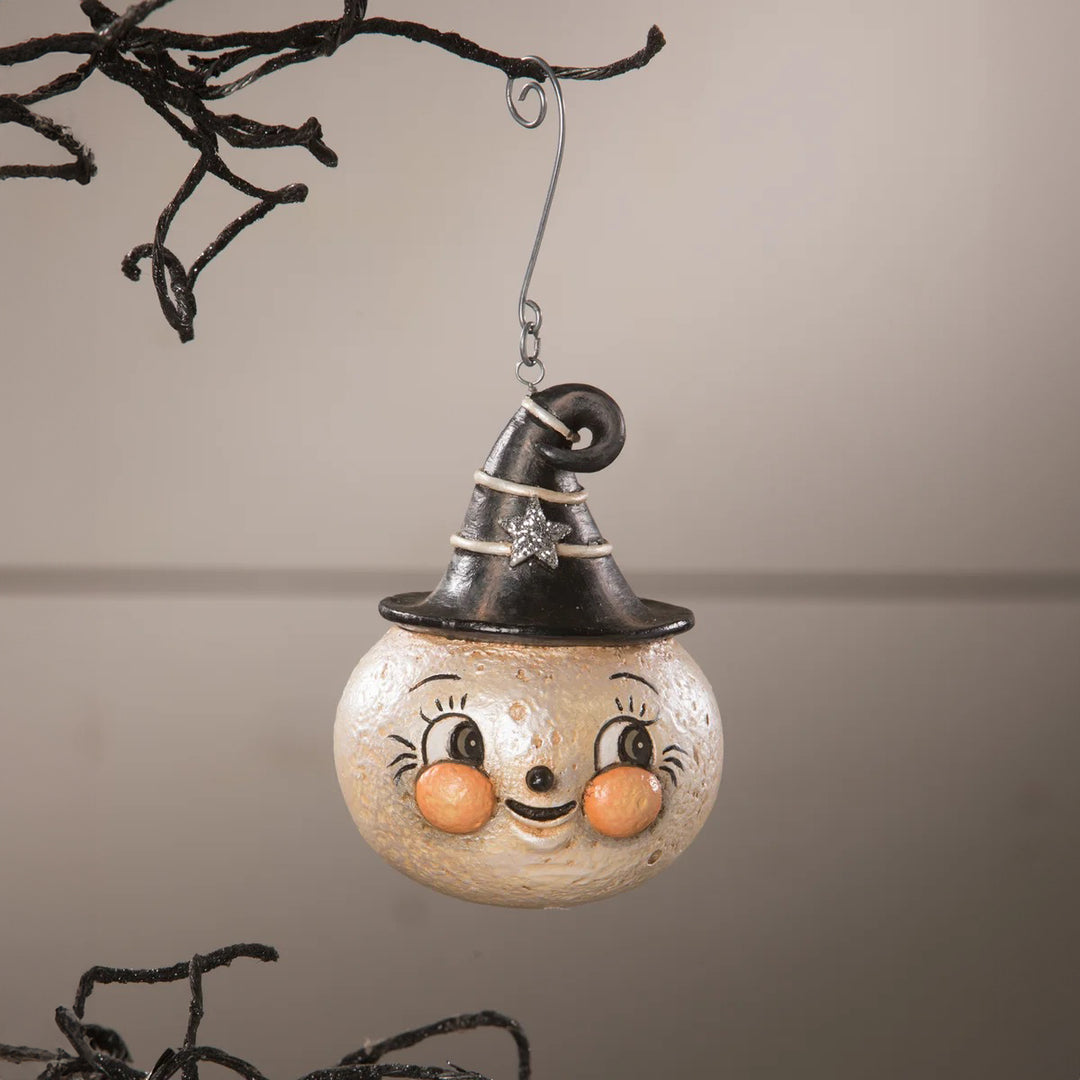 Johanna Parker by Bethany Lowe: Full Wanda Luna Hanging Ornament sparkle-castle