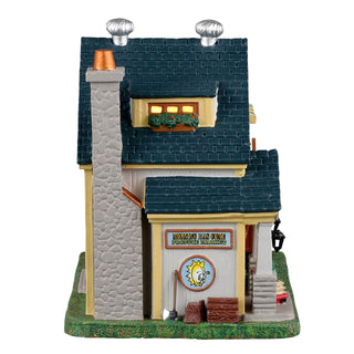 Lemax Caddington Village: Morning Has Come Market sparkle-castle