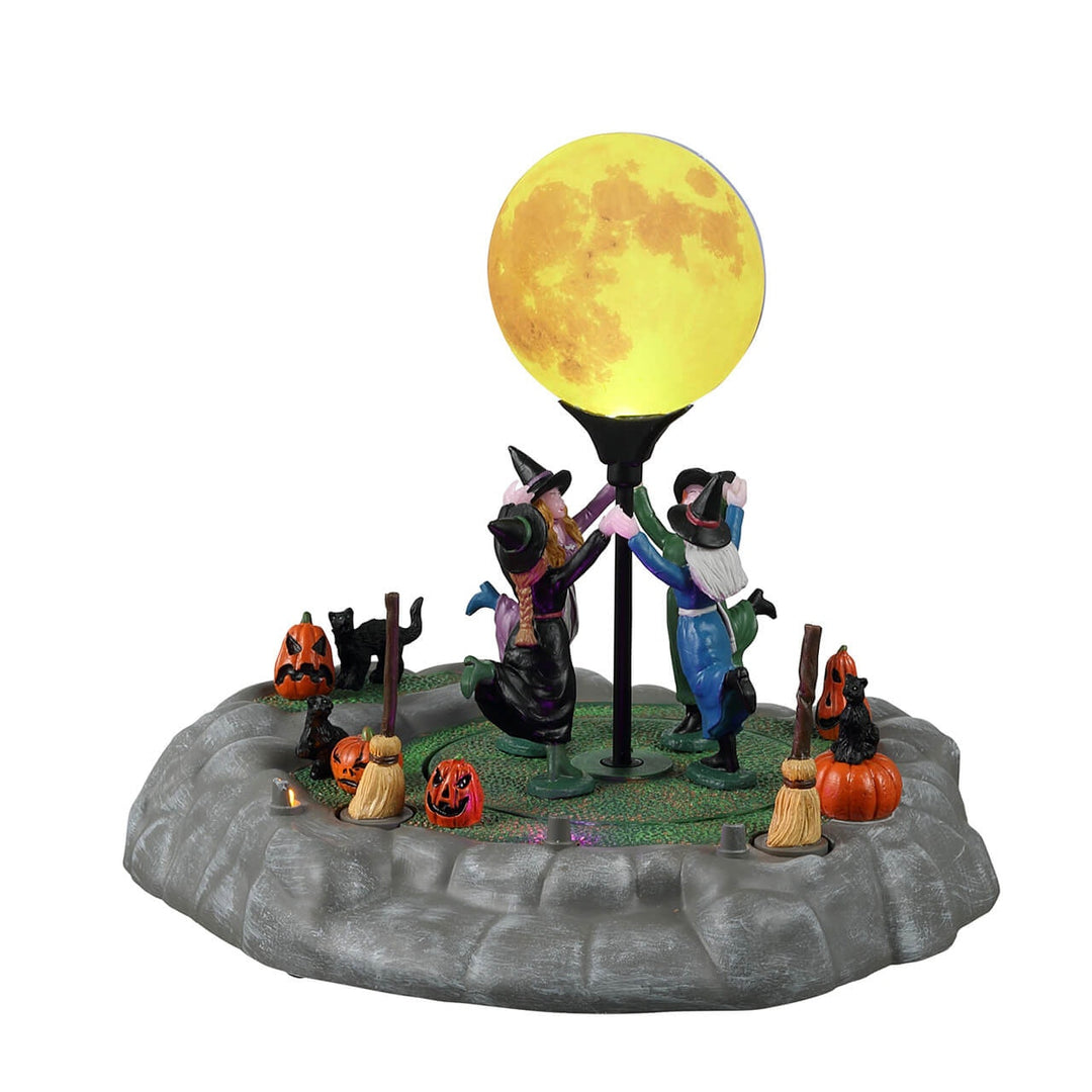 Lemax Spooky Town Halloween Village Accessory: Dancing In The Moonlight sparkle-castle