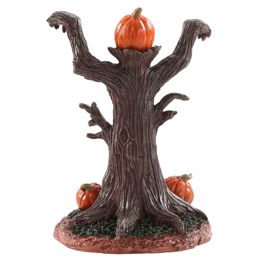 Lemax Spooky Town Halloween Village Accessory: Evil Pumpkin Tree sparkle-castle