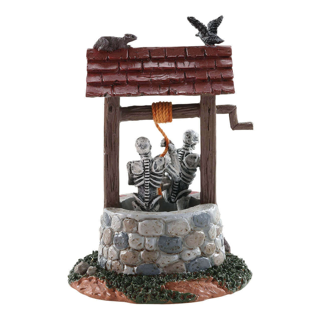 Lemax Spooky Town Halloween Village Accessory: Ghouls In Well sparkle-castle