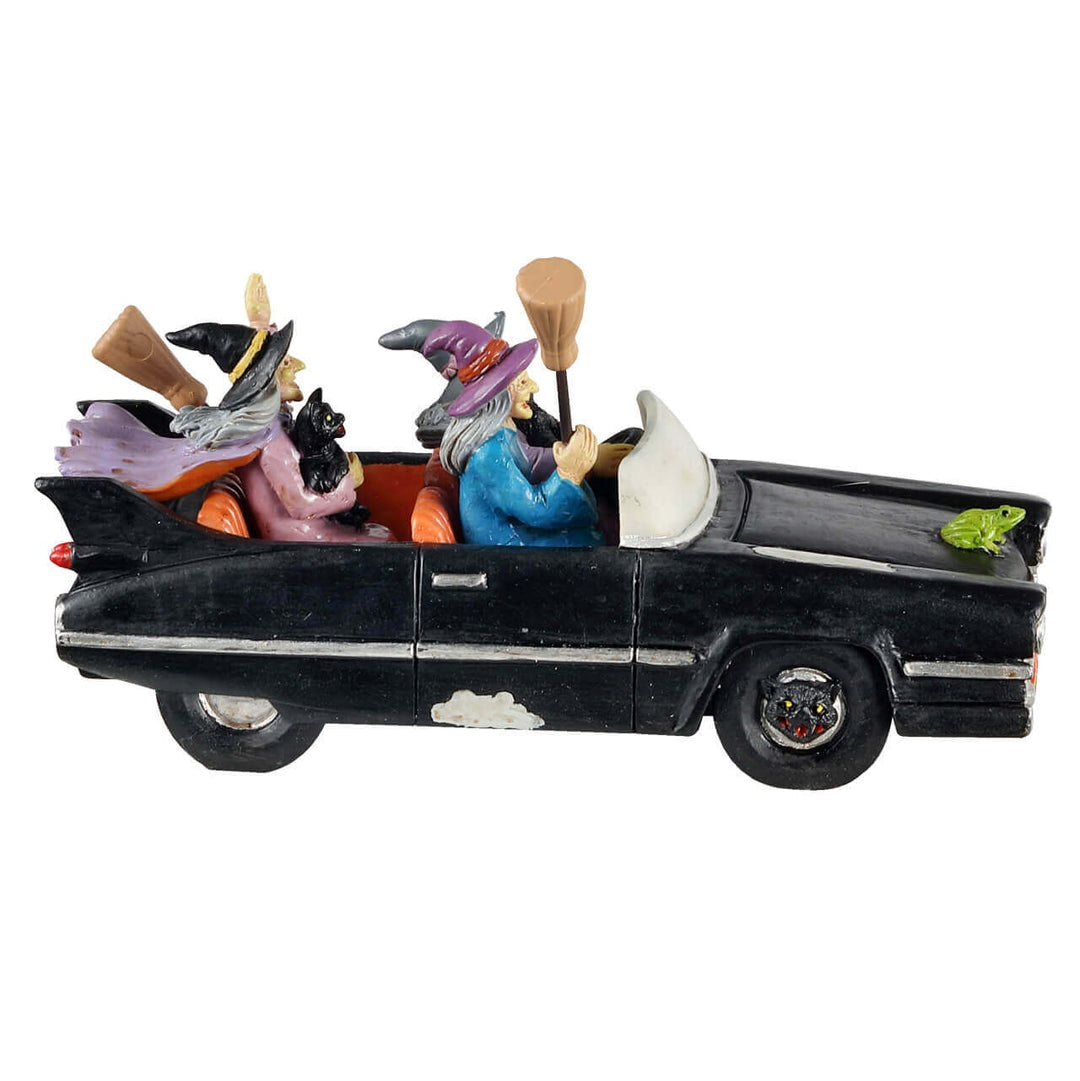 Lemax Spooky Town Halloween Village Accessory: Girls Night Out On Halloween sparkle-castle