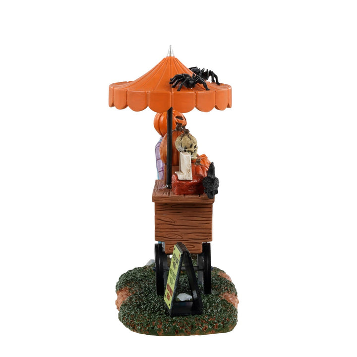 Lemax Spooky Town Halloween Village Accessory: Pumpkin Patch Vendor sparkle-castle