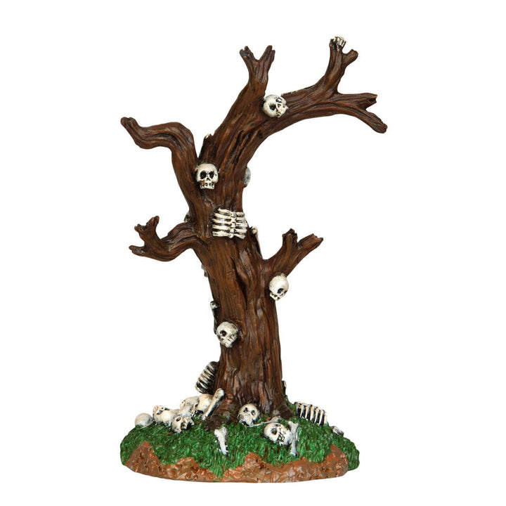 Lemax Spooky Town Halloween Village Accessory: Skeleton Tree sparkle-castle